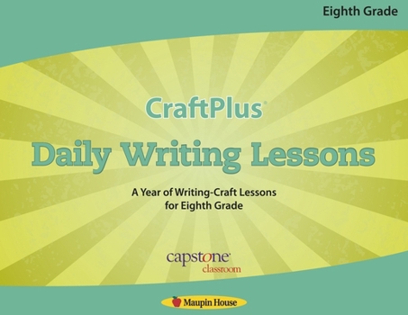 Paperback Daily Writing Lessons Grade 8 Book