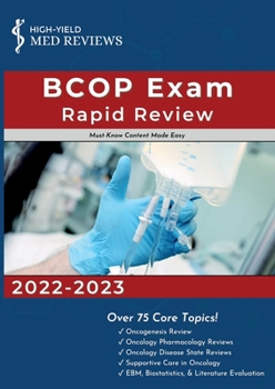 Paperback BCOP Exam Rapid Review Book
