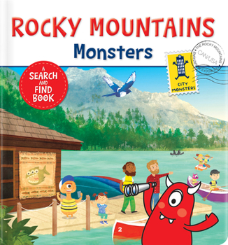 Board book The Rocky Mountains Monsters: A Search and Find Book