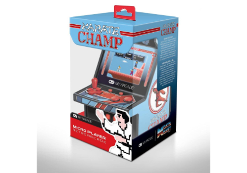 Video Game Karate Champ Retro 6.75 In Micro Player Book