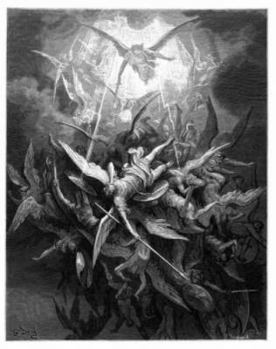 Paperback Doré's Angels (Dover Fine Art, History of Art) Book