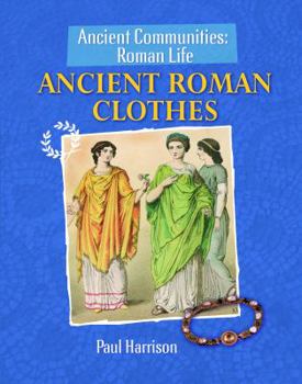 Library Binding Ancient Roman Clothes Book