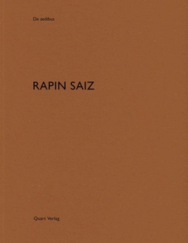 Paperback Rapin Saiz: de Aedibus Book