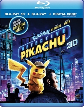 Blu-ray Pokemon Detective Pikachu Book