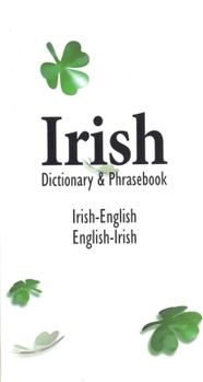 Paperback Irish-English English-Irish Dictionary & Phrasebook Book