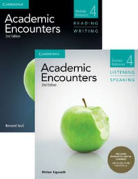 Paperback Academic Encounters Level 4 2-Book Set (R&w Student's Book with Wsi, L&s Student's Book with Integrated Digital Learning): Human Behavior Book