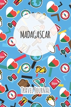 Madagascar Travel Journal: 6x9 Travel planner I Road trip planner I Dot grid journal I Travel notebook I Travel diary I Pocket journal I Gift for Backpacker