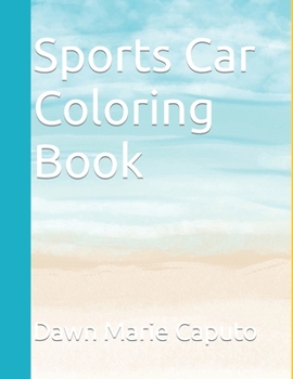 Paperback Sports Car Coloring Book