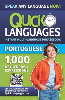 Paperback Quick Languages - English-Portuguese Phrasebook / Livro de frases inglês-português Book