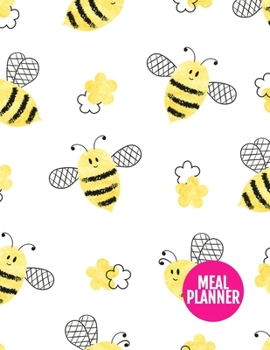 Meal Planner: Nifty Track And Plan Your Meals Weekly - 52 Week Food Planner | Diary | Log | Journal | Calendar - Meal Prep And Planning Grocery List | ... Inch | 110 Pages  - Design Element BT 098821