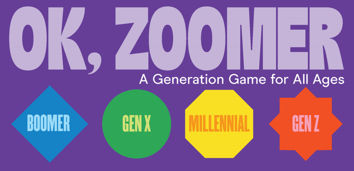 Paperback Ok, Zoomer: A Trivia Game for All Generations Book