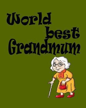 Paperback World Best Grandmum Book