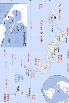 Modern Day Color of of Turks and Caicos Islands Journal : Take Notes, Write down Memories in This 150 Page Lined Journal