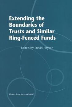 Hardcover Extending the Boundaries of Trusts and Similar Ring-Fenced Funds Book