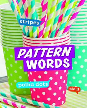 Library Binding Pattern Words Book