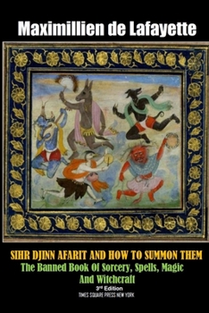 Paperback SIHR DJINN AFARIT AND HOW TO SUMMON THEM. 3rd Edition Book