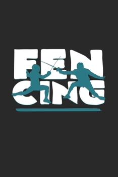 Paperback Fencing: 6x9 Fencing - grid - squared paper - notebook - notes Book