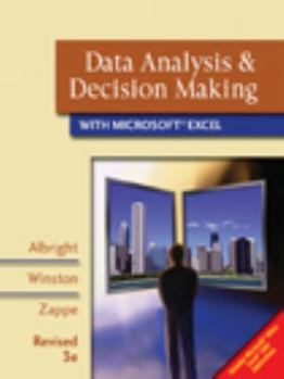 Hardcover Data Analysis & Decision Making with Microsoft Excel [With CDROM] Book