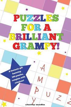 Paperback Puzzles For A Brilliant Grampy Book