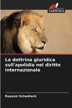 Paperback La dottrina giuridica sull'apolidia nel diritto internazionale [Italian] Book