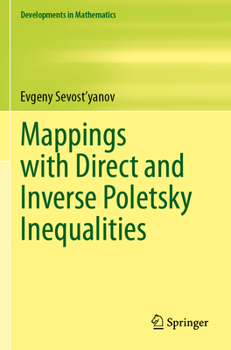 Paperback Mappings with Direct and Inverse Poletsky Inequalities Book