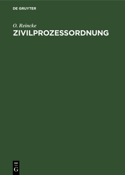 Zivilprozessordnung: Nachtrag Und Deckblätter