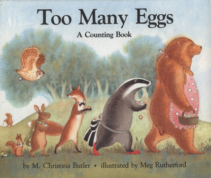 Hardcover Too Many Eggs: A Counting Book