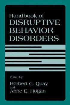 Hardcover Handbook of Disruptive Behavior Disorders Book