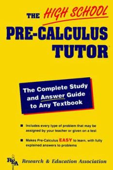 Paperback High School Pre-Calculus Tutor Book