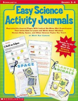 Easy Science Activity Journals, Grades 3-6