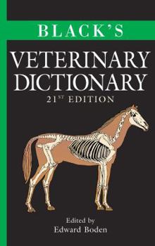 Hardcover Black's Veterinary Dictionary. Book