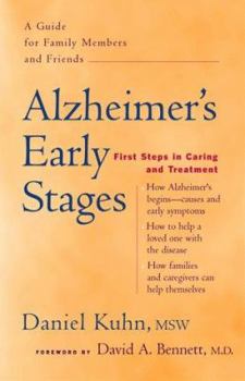 Paperback Alzheimer's Early Stages: First Steps in Caring and Treatment Book