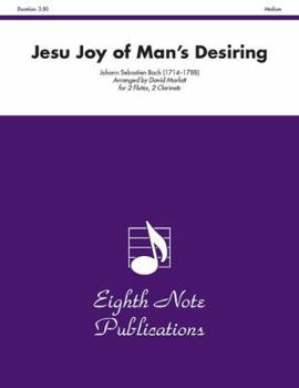 Paperback Jesu Joy of Man's Desiring: Score & Parts Book