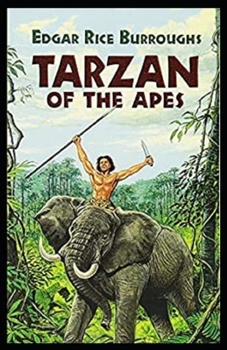Paperback Tarzan of the Apes Illustrated Book