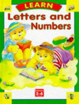 Paperback Learn Letters and Numbers Book
