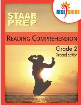 Paperback Rise & Shine STAAR Prep Grade 2 Reading Comprehension Book