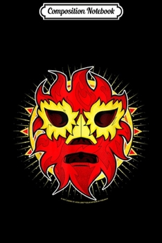 Paperback Composition Notebook: Solar Luchador Official Legends of Lucha Libre Journal/Notebook Blank Lined Ruled 6x9 100 Pages Book
