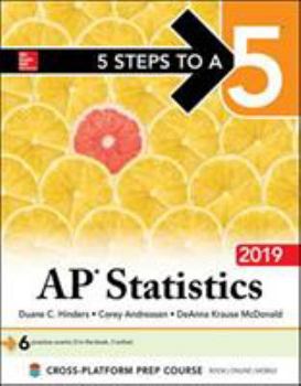 Paperback 5 Steps to a 5: AP Statistics 2019 Book