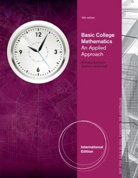 Paperback Basic College Mathematics: An Applied Approach, International Edition Book