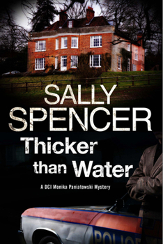 Hardcover Thicker Than Water [Large Print] Book