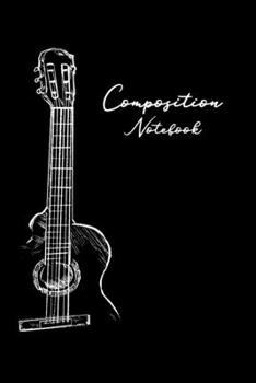 Paperback Composition Notebook: Guitar Music Musician Lined Notebook Journal Diary 6x9 Book