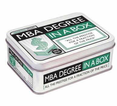 Cards MBA Degree in a Box: All the Prestige for a Fraction of the Price Book