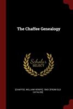Paperback The Chaffee Genealogy Book