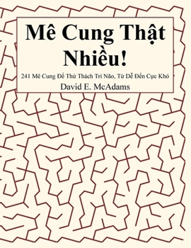 Mê Cung Th?t Nhi?u!: 241 Mê Cung Ð? Th? Thách Trí Não, T? D? Ð?n C?c Khó (Sách Toán Cho Tr? Em) (Vietnamese Edition)