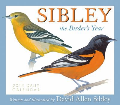 Calendar Sibley: The Birder's Year 2013 Box/Daily (calendar) Book