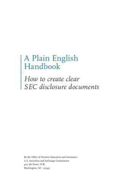 Paperback How to Create Clear SEC Disclosure Documents Book