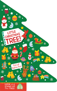 Board book Little Christmas Tree: Open and Stand Up the Tree! Book