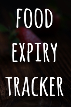 Food Expiry Tracker: Perfect gift for anyone who wants to save money AND food! Record the dates your food / drinks expire!