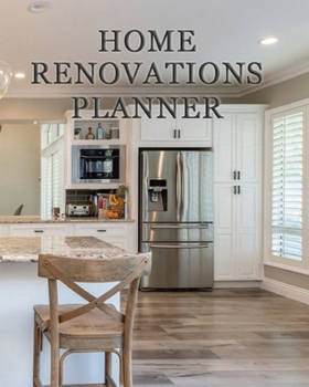 Paperback Home Renovation Planner Book