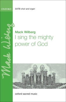 Sheet music I Sing Mighty Power of God Book